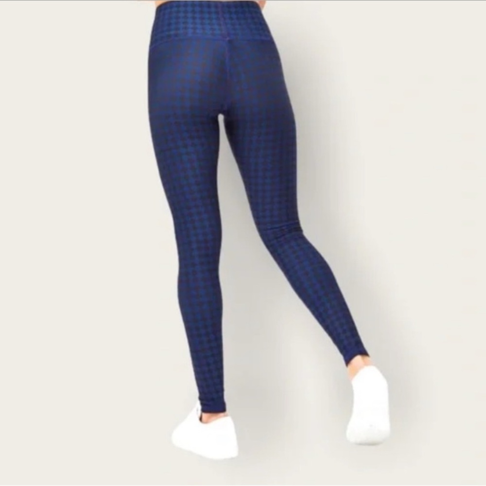 Terez Blue and Black Patterned Leggings - Picture 3 of 7